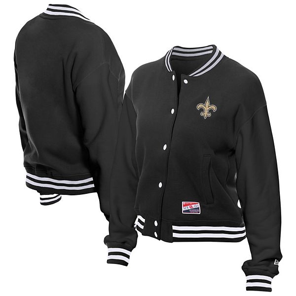 Женская черная куртка на молнии New Orleans Saints Throwback Fleece New Era
Женская черная куртка на молнии New Orleans Saints Throwback Fleece New Era