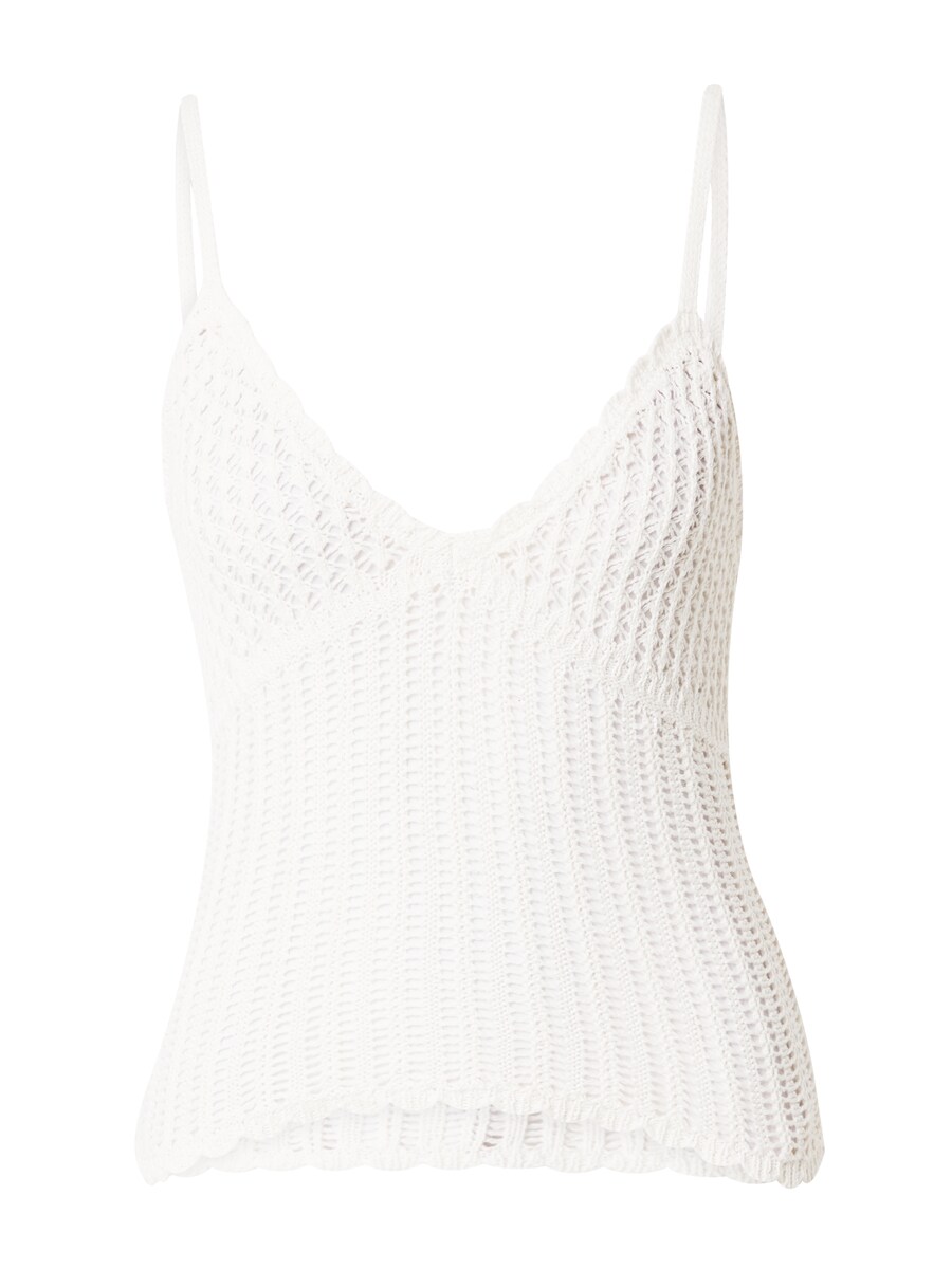 Вязаный топ LENI KLUM x ABOUT YOU Liv, белый
Вязаный топ LENI KLUM x ABOUT YOU Liv, белый