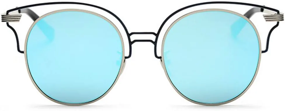 Женские дизайнерские солнцезащитные очки OWL, металлические, модные, в стиле «кошачий глаз», авиаторы, ретро, зеркальные и с дымчатыми линзами, 86042 Blue Mirror
Женские дизайнерские солнцезащитные очки OWL, металлические, модные, в стиле «кошачий глаз», авиаторы, ретро, зеркальные и с дымчатыми линзами, 86042 Blue Mirror