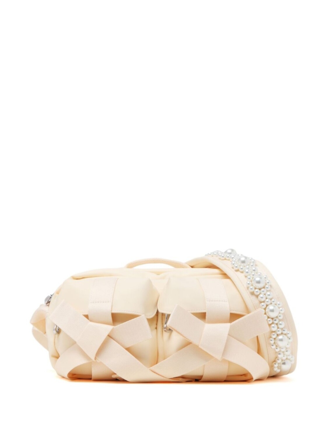 Simone Rocha сумка на плечо с искусственным жемчугом, белый
Simone Rocha сумка на плечо с искусственным жемчугом, белый