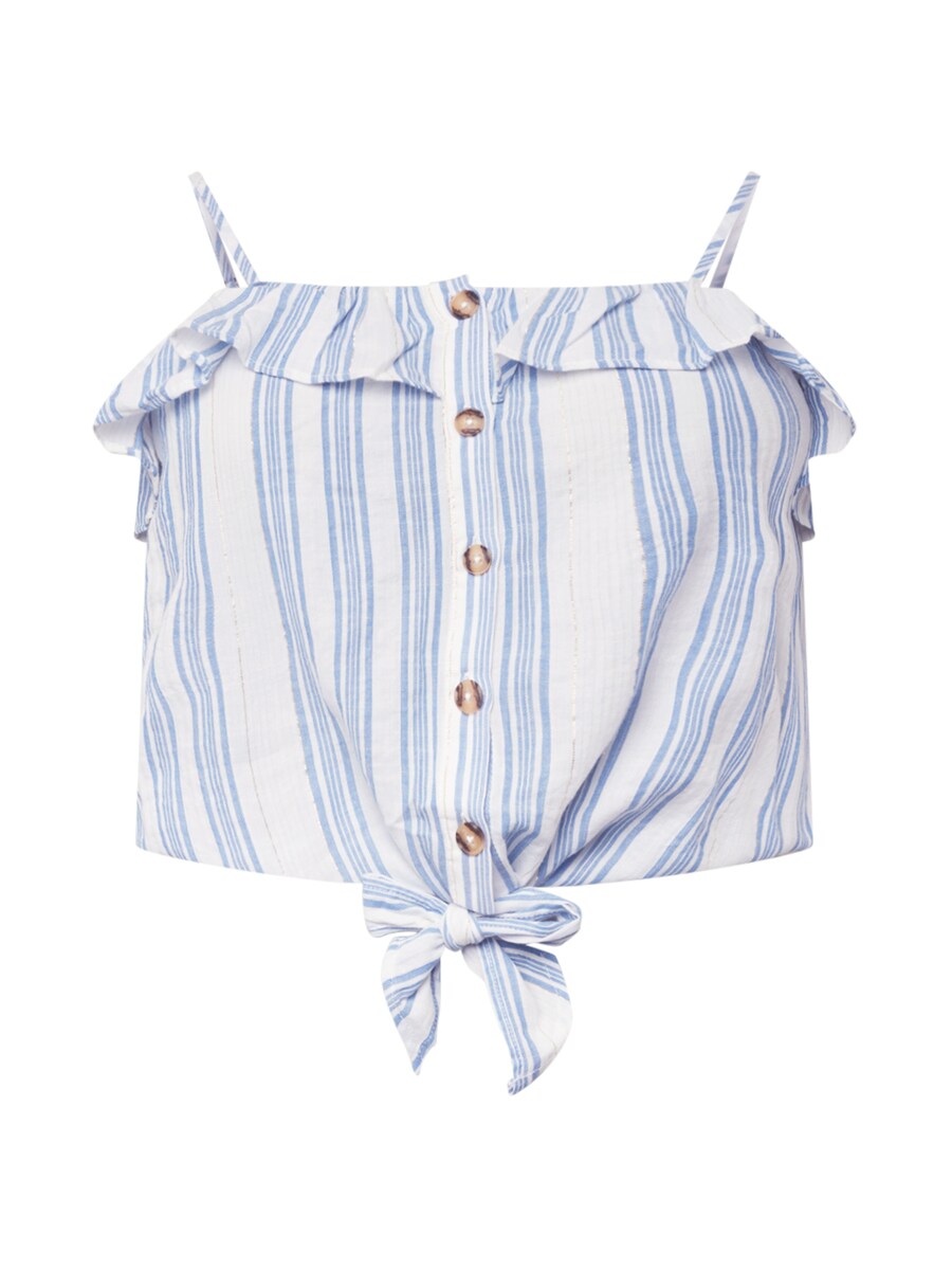 Топ ABOUT YOU Curvy Lissi, цвет Blue/White
Топ ABOUT YOU Curvy Lissi, цвет Blue/White