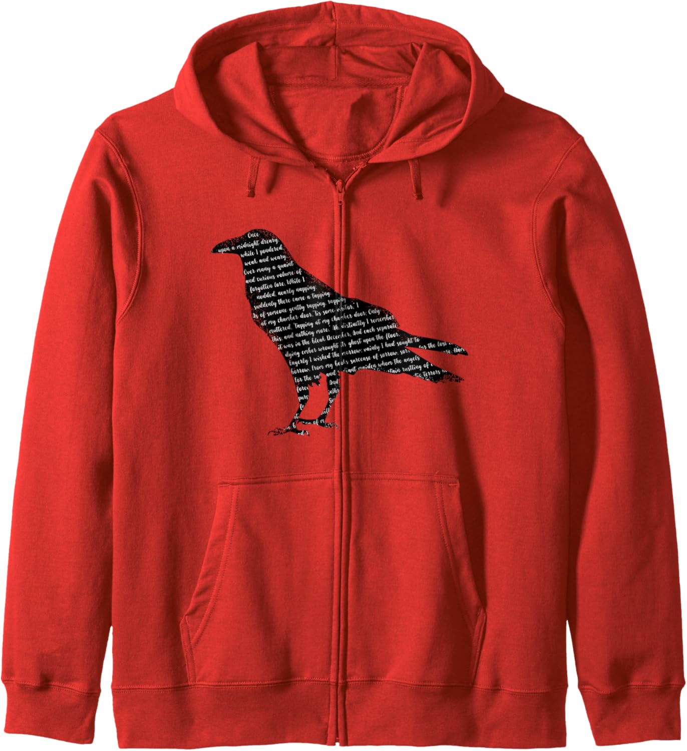 Толстовка на молнии Edgar Allan Paw The Raven Nevermore Edgar Allan Poe Nevermore Apparel, красный
Толстовка на молнии Edgar Allan Paw The Raven Nevermore Edgar Allan Poe Nevermore Apparel, красный