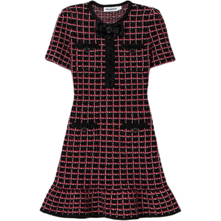 Мини-платье Self portrait Check вязаное Self-portrait, черный
Мини-платье Self portrait Check вязаное Self-portrait, черный