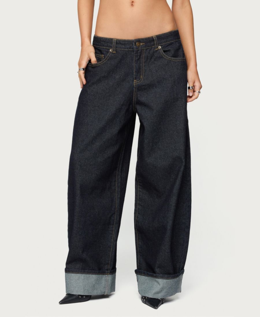 Женские джинсы Kella с низкой посадкой и свободным кроем Edikted, Indigo-blue-raw-washed
Женские джинсы Kella с низкой посадкой и свободным кроем Edikted, Indigo-blue-raw-washed