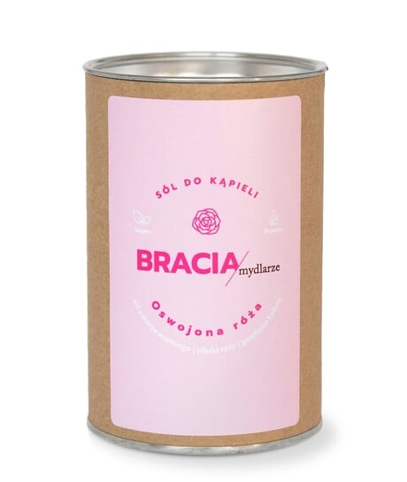 Соль для ванн «Прирученная роза» | 300г, Bracia Mydlarze 
Соль для ванн «Прирученная роза» | 300г, Bracia Mydlarze
