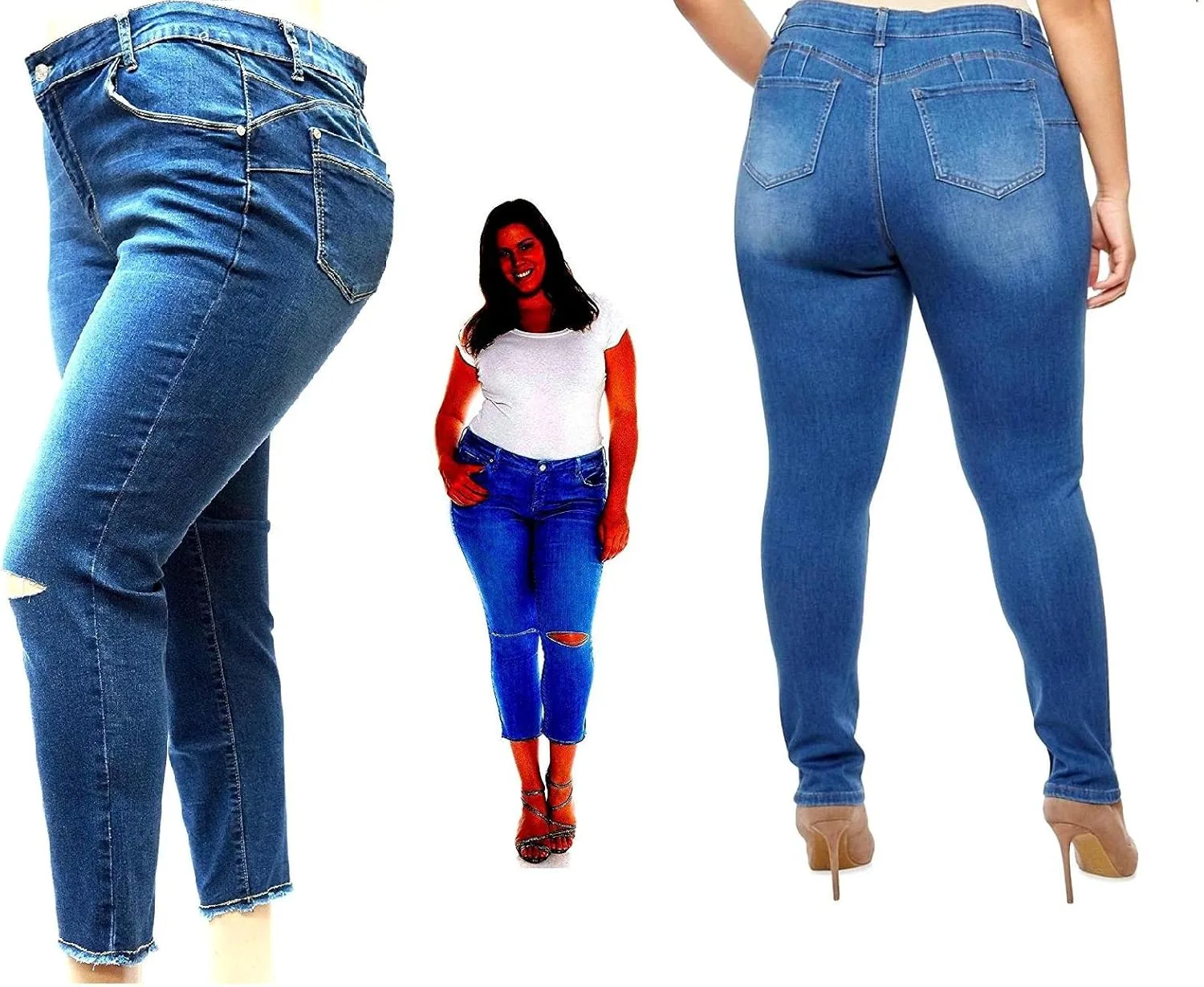 Studio Q женские джинсы plus size рваные скинни синие 1826 Jeans
Studio Q женские джинсы plus size рваные скинни синие 1826 Jeans