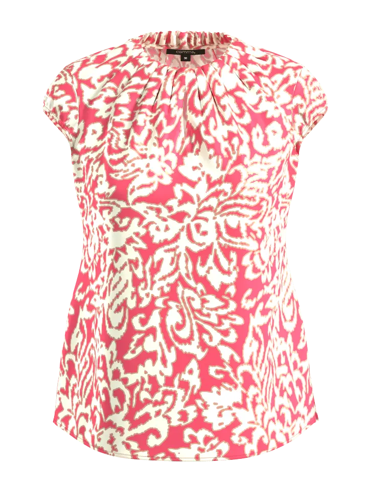 Блуза comma kurzarm, розовый
Блуза comma kurzarm, розовый