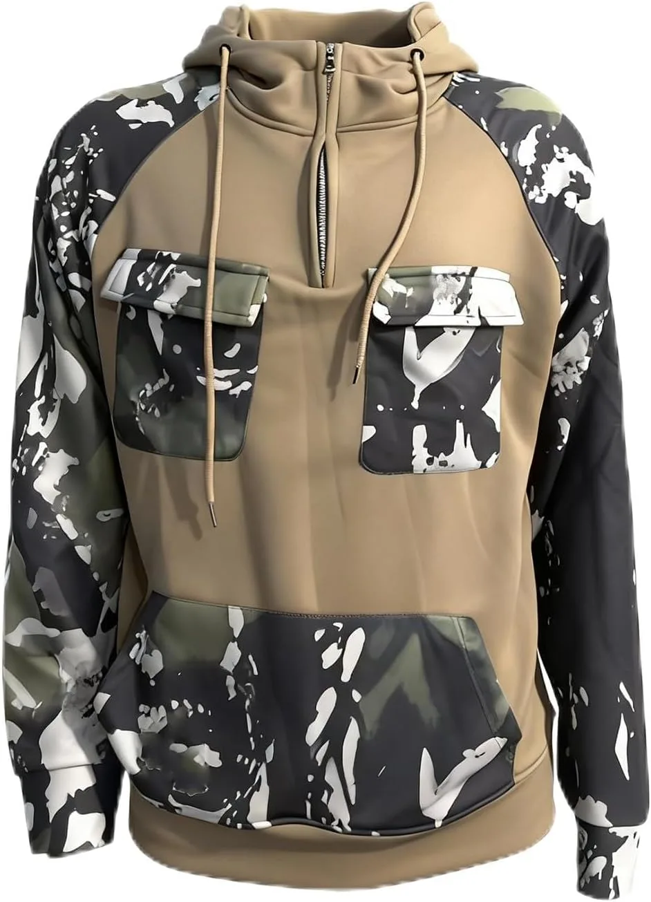 Толстовка с капюшоном Big and Tall, камуфляж, с карманами
Толстовка с капюшоном Big and Tall, камуфляж, с карманами