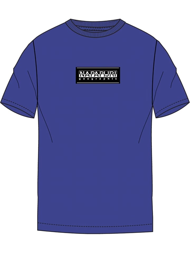 Футболка S-Box Logo Ss синего цвета Napapijri
Футболка S-Box Logo Ss синего цвета Napapijri
