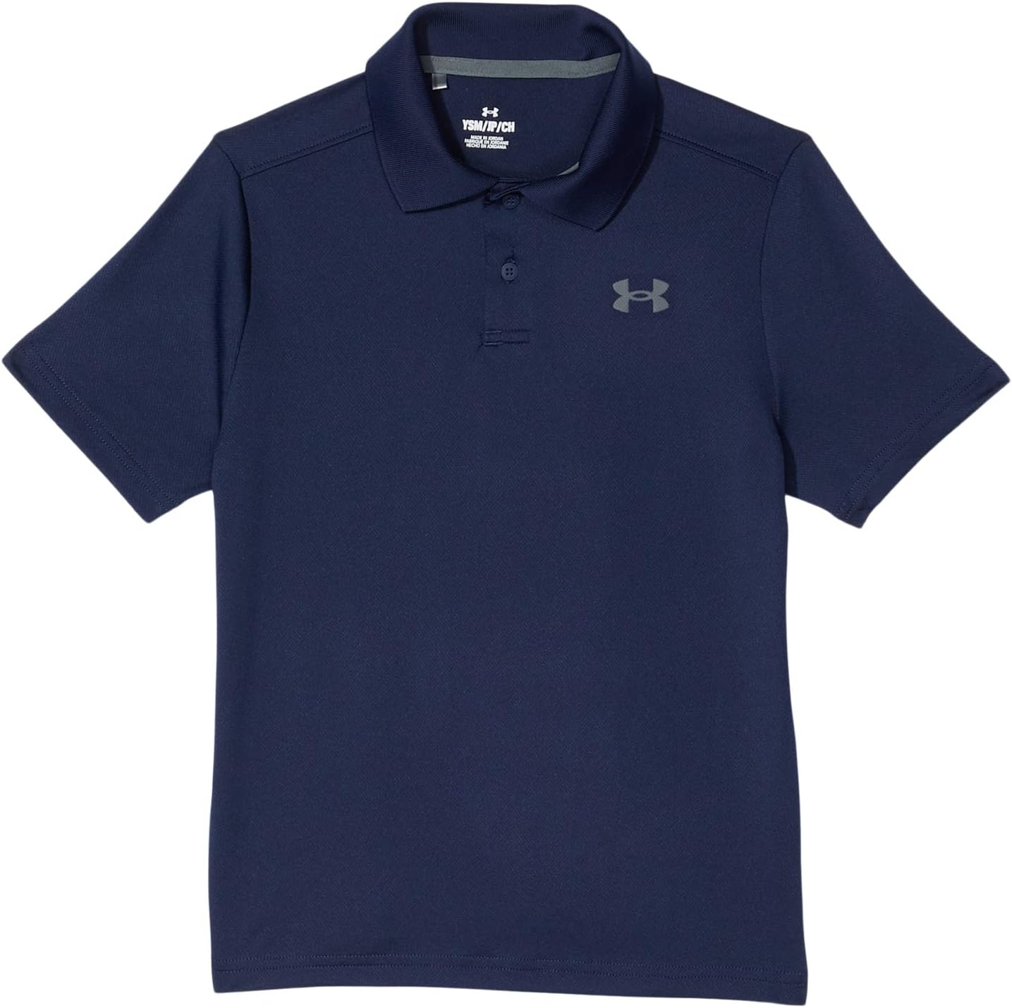 Поло Under Armour Kids Matchplay Golf Polo, цвет Midnight Navy/Pitch Gray
Поло Under Armour Kids Matchplay Golf Polo, цвет Midnight Navy/Pitch Gray