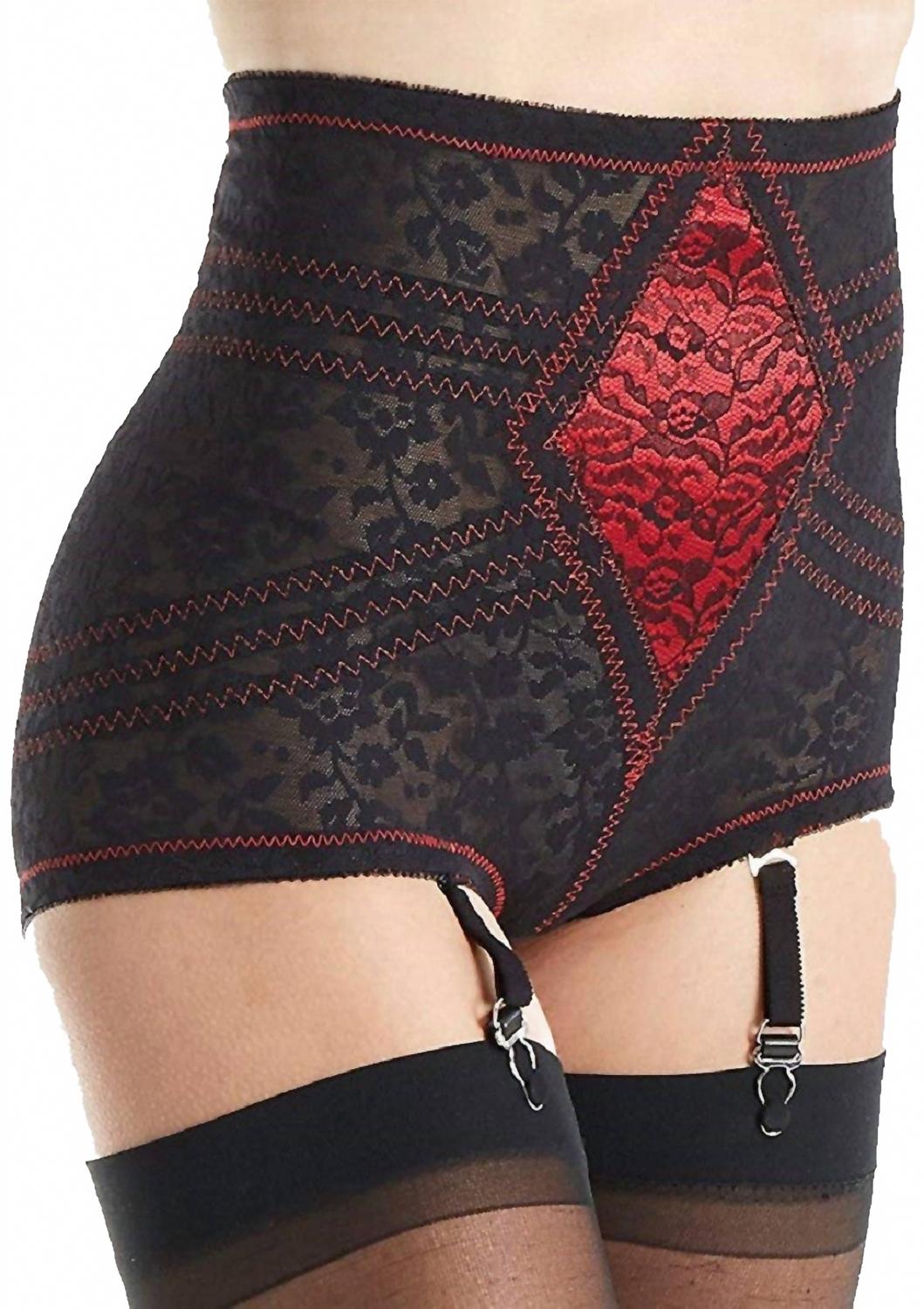 Трусики-слипы с жесткой утяжкой и кружевом, цвет: красный, черный Rago
Трусики-слипы с жесткой утяжкой и кружевом, цвет: красный, черный Rago