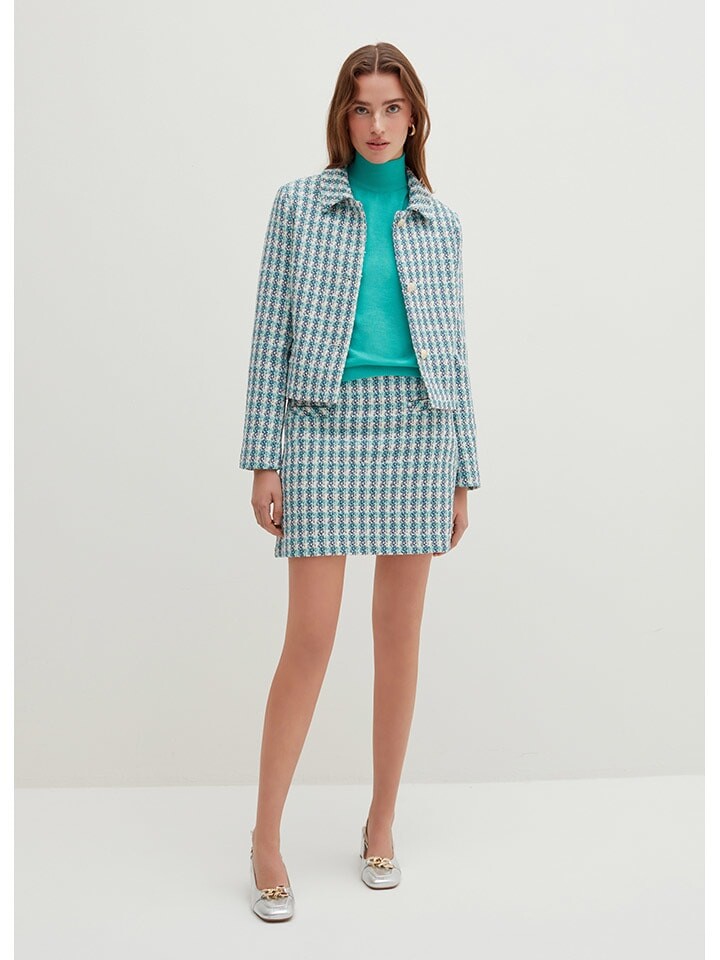 Мини-юбка STEFANEL, цвет türkis/blau
Мини-юбка STEFANEL, цвет türkis/blau