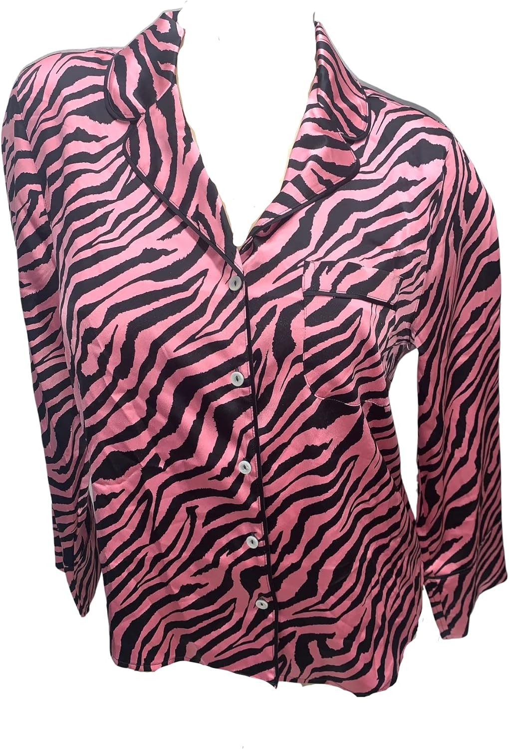 Пижамный топ Victoria's Secret Sleep, застегивающийся на пуговицы, с леопардовым принтом и принтом зебры, с длинным рукавом, цвет Rose Luster Zebra, новый, Multicolor
Пижамный топ Victoria's Secret Sleep, застегивающийся на пуговицы, с леопардовым принтом и принтом зебры, с длинным рукавом, цвет Rose Luster Zebra, новый, Multicolor