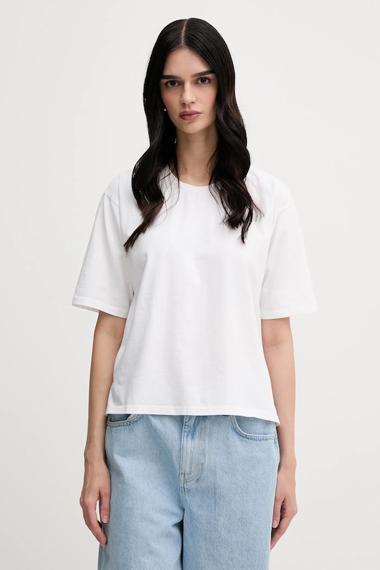 Хлопковая футболка Sisley, бежевый
Хлопковая футболка Sisley, бежевый