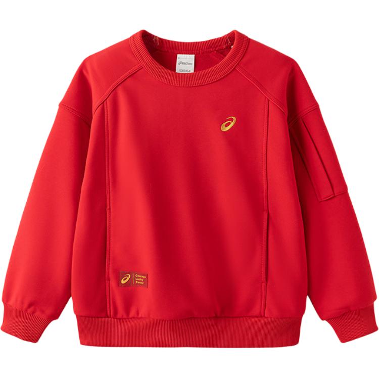Детская толстовка с круглым вырезом, средней толщины Asics, 1003 china красный
Детская толстовка с круглым вырезом, средней толщины Asics, 1003 china красный