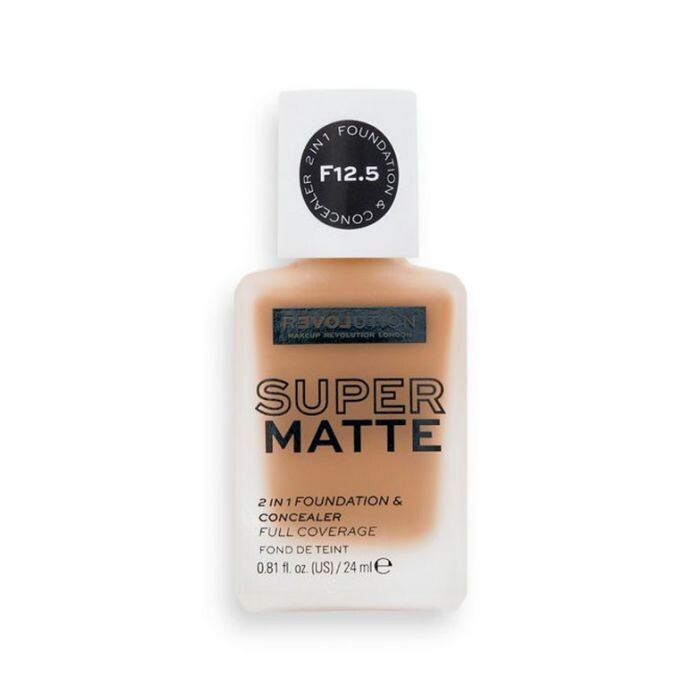 Тональная основа Relove SuperMatte Foundation Base de Maquillaje Revolution, F12.5
Тональная основа Relove SuperMatte Foundation Base de Maquillaje Revolution, F12.5