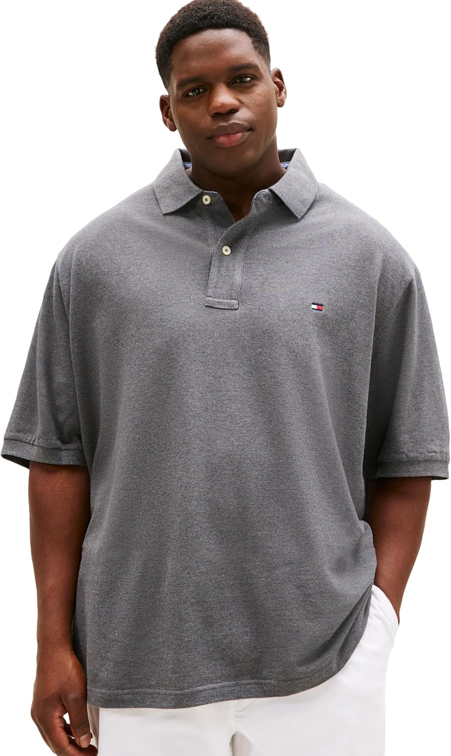 Мужская рубашка-поло Tommy Hilfiger с коротким рукавом из хлопка пике для больших и высоких, классический крой, Medium Grey Heather, Серый, Мужская рубашка-поло Tommy Hilfiger с коротким рукавом из хлопка пике для больших и высоких, классический крой, Med
Мужская рубашка-поло Tommy Hilfiger с коротким рукавом из хлопка пике для больших и высоких, классический крой, Medium Grey Heather, Серый, Мужская рубашка-поло Tommy Hilfiger с коротким рукавом из хлопка пике для больших и высоких, классический крой, Med