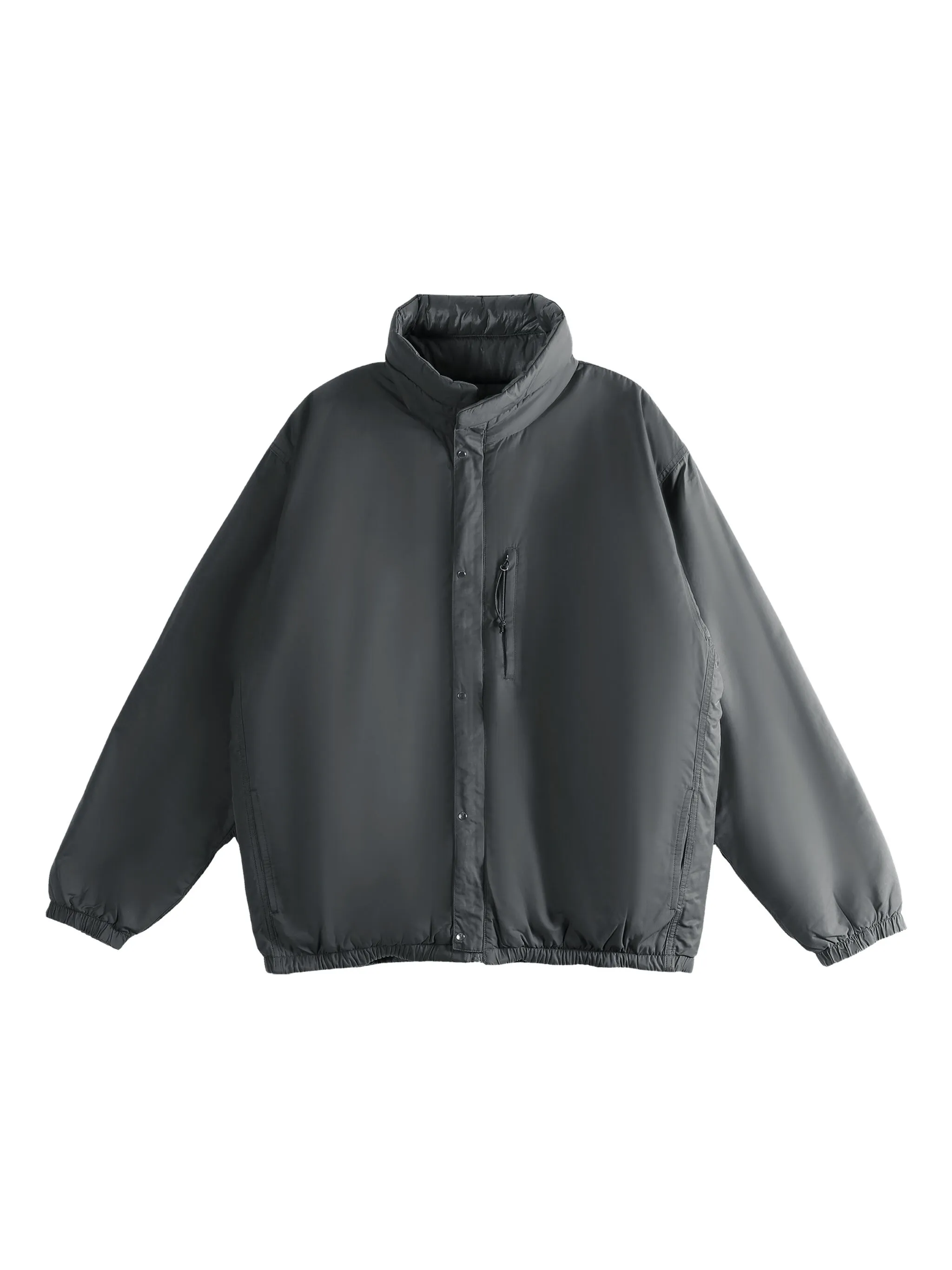 Куртка на молнии с воротником-воронкой Nanamica, серый
Куртка на молнии с воротником-воронкой Nanamica, серый