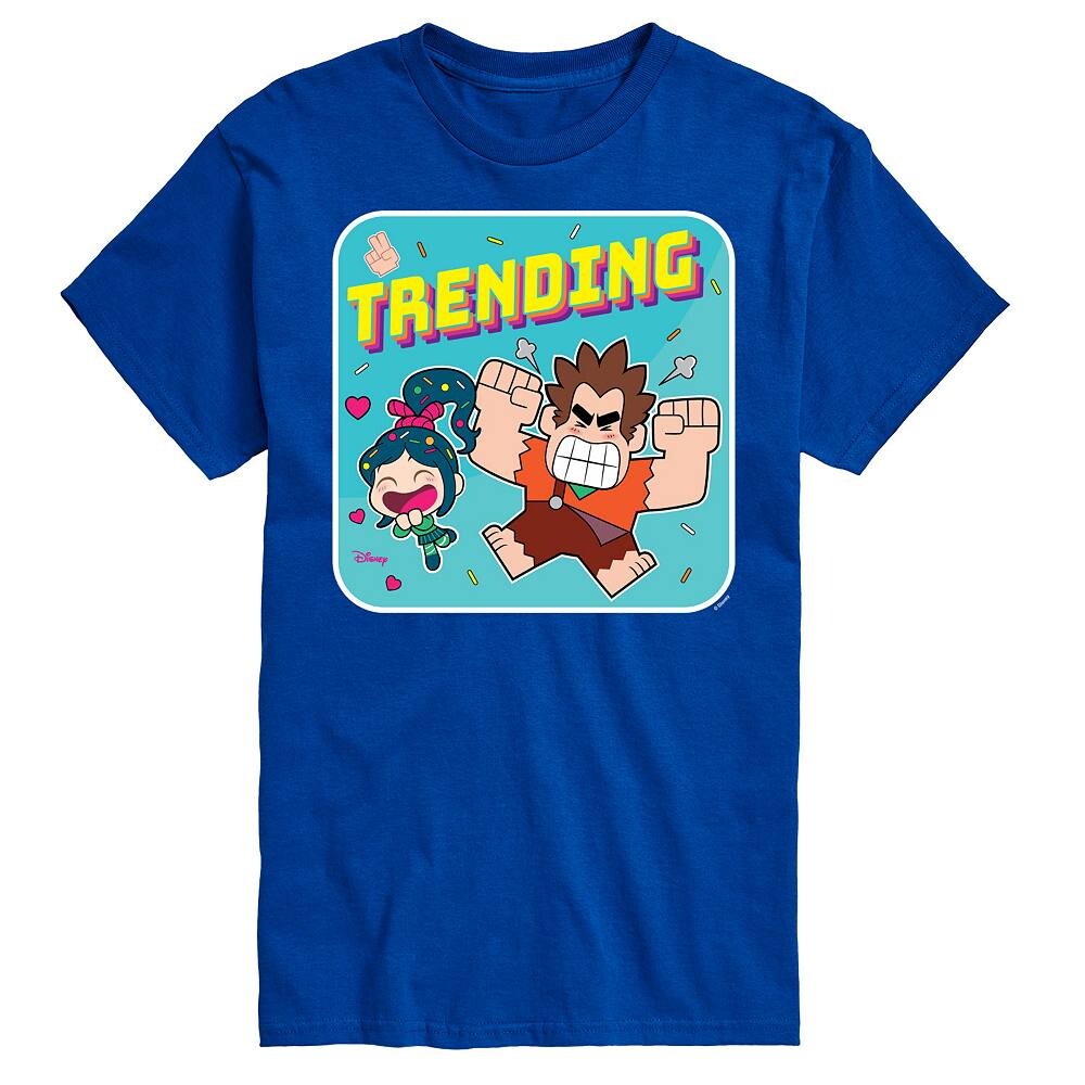 Мужская футболка с трендовым рисунком Disney's Wreck It Ralph, цвет Dark Blue 
Мужская футболка с трендовым рисунком Disney's Wreck It Ralph, цвет Dark Blue