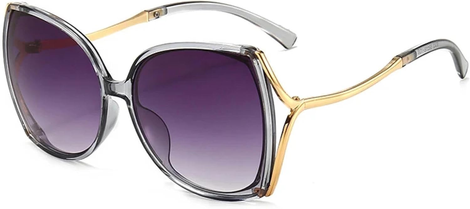 Солнцезащитные очки класса люкс для пожилых людей в крупной оправе «кошачий глаз» для женщин и мужчин, для летнего отдыха на природе и путешествий, с защитой от солнца UV400 TKKTLLT, Gray Gray
Солнцезащитные очки класса люкс для пожилых людей в крупной оправе «кошачий глаз» для женщин и мужчин, для летнего отдыха на природе и путешествий, с защитой от солнца UV400 TKKTLLT, Gray Gray