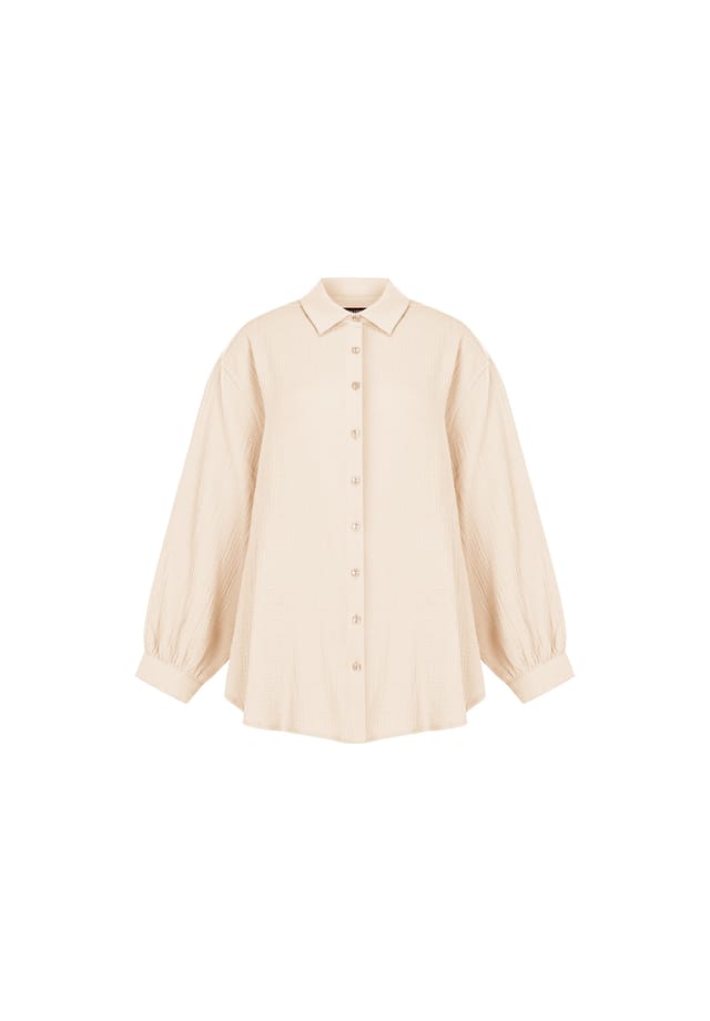 Рубашка с длинными рукавами хонари в классическом дизайне Freshlions, экрю
Рубашка с длинными рукавами хонари в классическом дизайне Freshlions, экрю