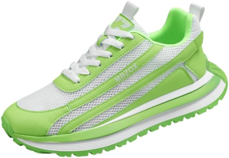 Мужские модные спортивные кроссовки с сеткой, дышащие и повседневные - мягкий и комфортный верх. Толстая подошва с противоскользящими и износостойкими свойствами Clolinde, зеленый
Мужские модные спортивные кроссовки с сеткой, дышащие и повседневные - мягкий и комфортный верх. Толстая подошва с противоскользящими и износостойкими свойствами Clolinde, зеленый