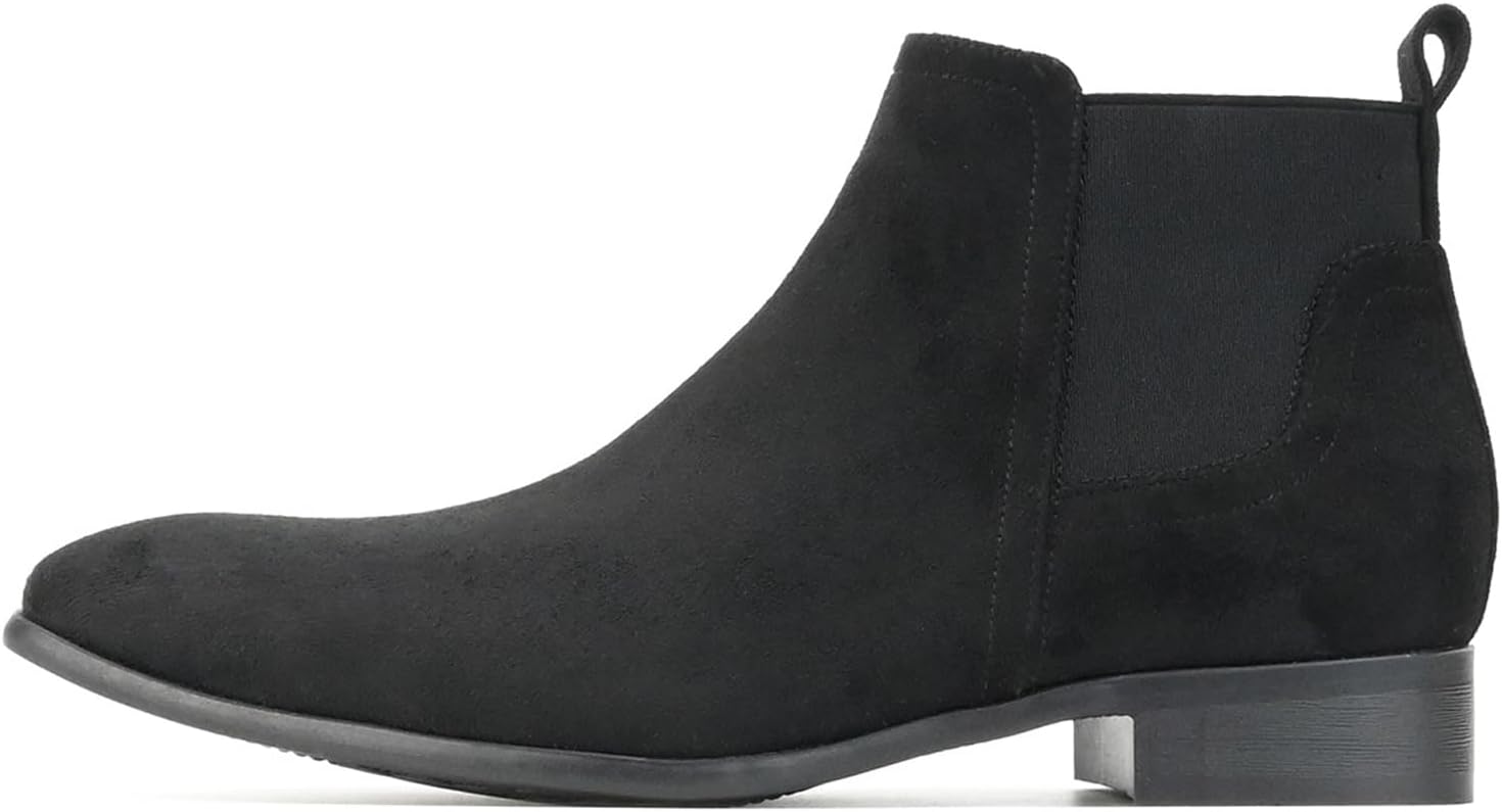 Мужские ретро-ботинки челси на массивном каблуке от FIFILAPIN, классический острый носок, эластичная резинка, удобные, нескользящие, без застежек, элегантные ботильоны для деловых встреч, вечерних мероприятий и работы, черный
Мужские ретро-ботинки челси на массивном каблуке от FIFILAPIN, классический острый носок, эластичная резинка, удобные, нескользящие, без застежек, элегантные ботильоны для деловых встреч, вечерних мероприятий и работы, черный