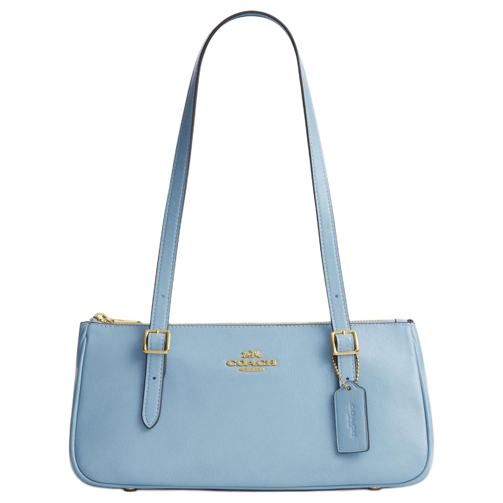 COACH Кожаная сумка через плечо женская розовая голубая
COACH Кожаная сумка через плечо женская розовая голубая