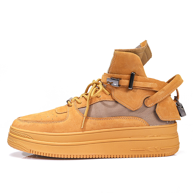 REPUSEN Коричневые мужские устойчивые к истиранию скейтерские кроссовки на платформе, цвет Brown
REPUSEN Коричневые мужские устойчивые к истиранию скейтерские кроссовки на платформе, цвет Brown