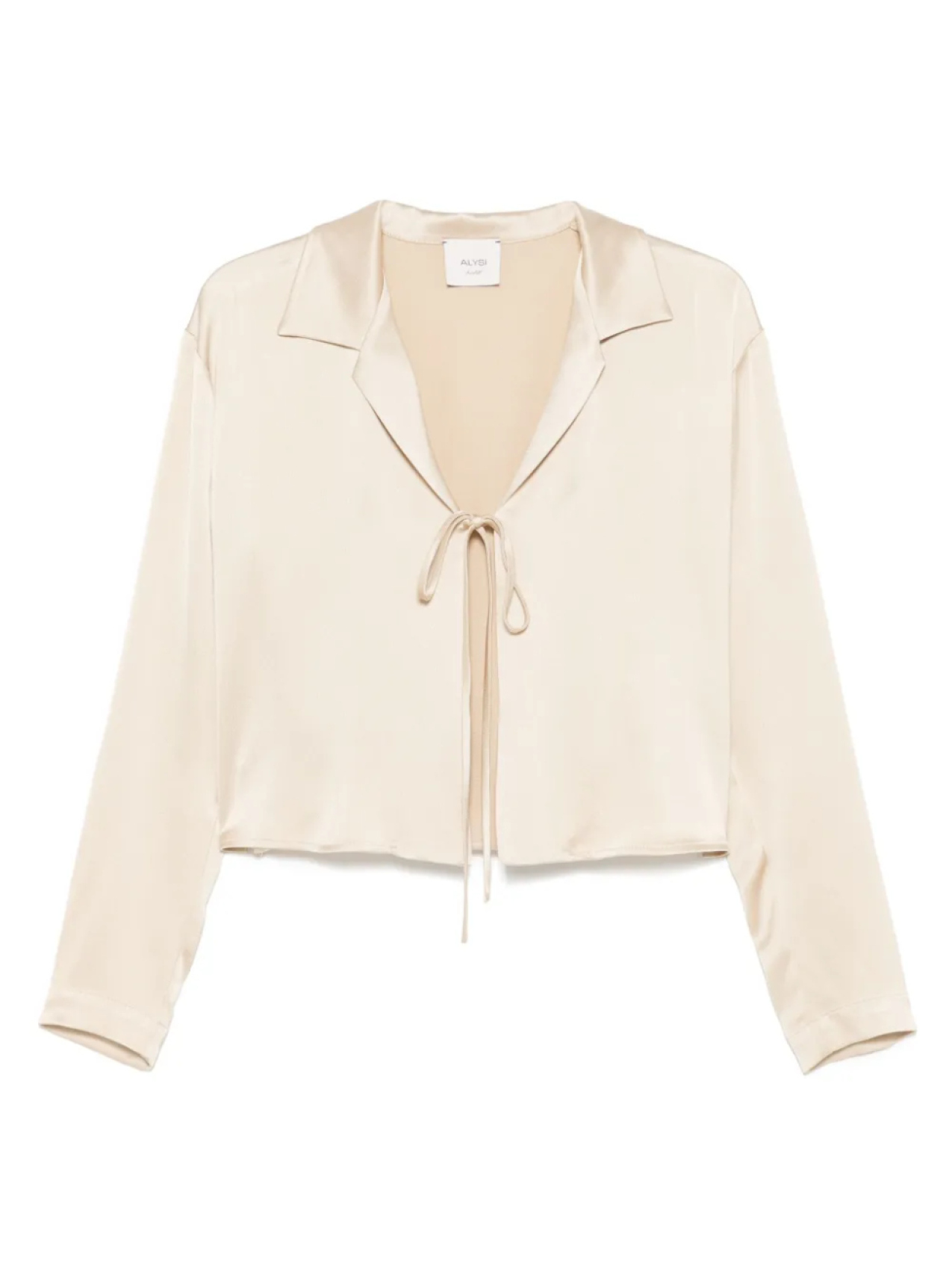 Рубашка с атласной отделкой Alysi, нейтральный 
Рубашка с атласной отделкой Alysi, нейтральный