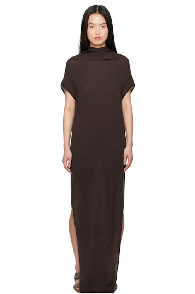 Коричневое платье-макси Hollywood SL Crater Rick Owens
Коричневое платье-макси Hollywood SL Crater Rick Owens
