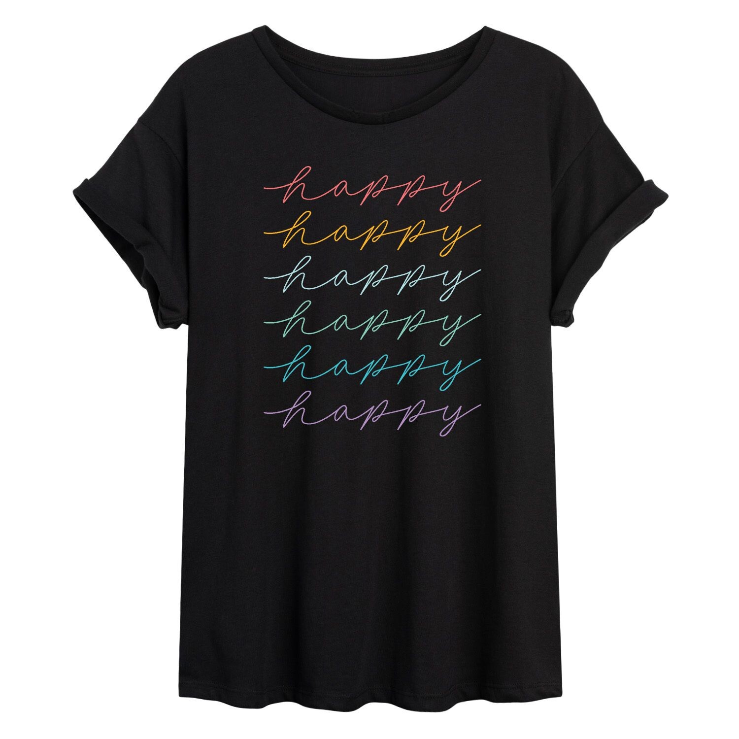 Детская футболка большого размера с рисунком Rainbow Happy Licensed Character
Детская футболка большого размера с рисунком Rainbow Happy Licensed Character