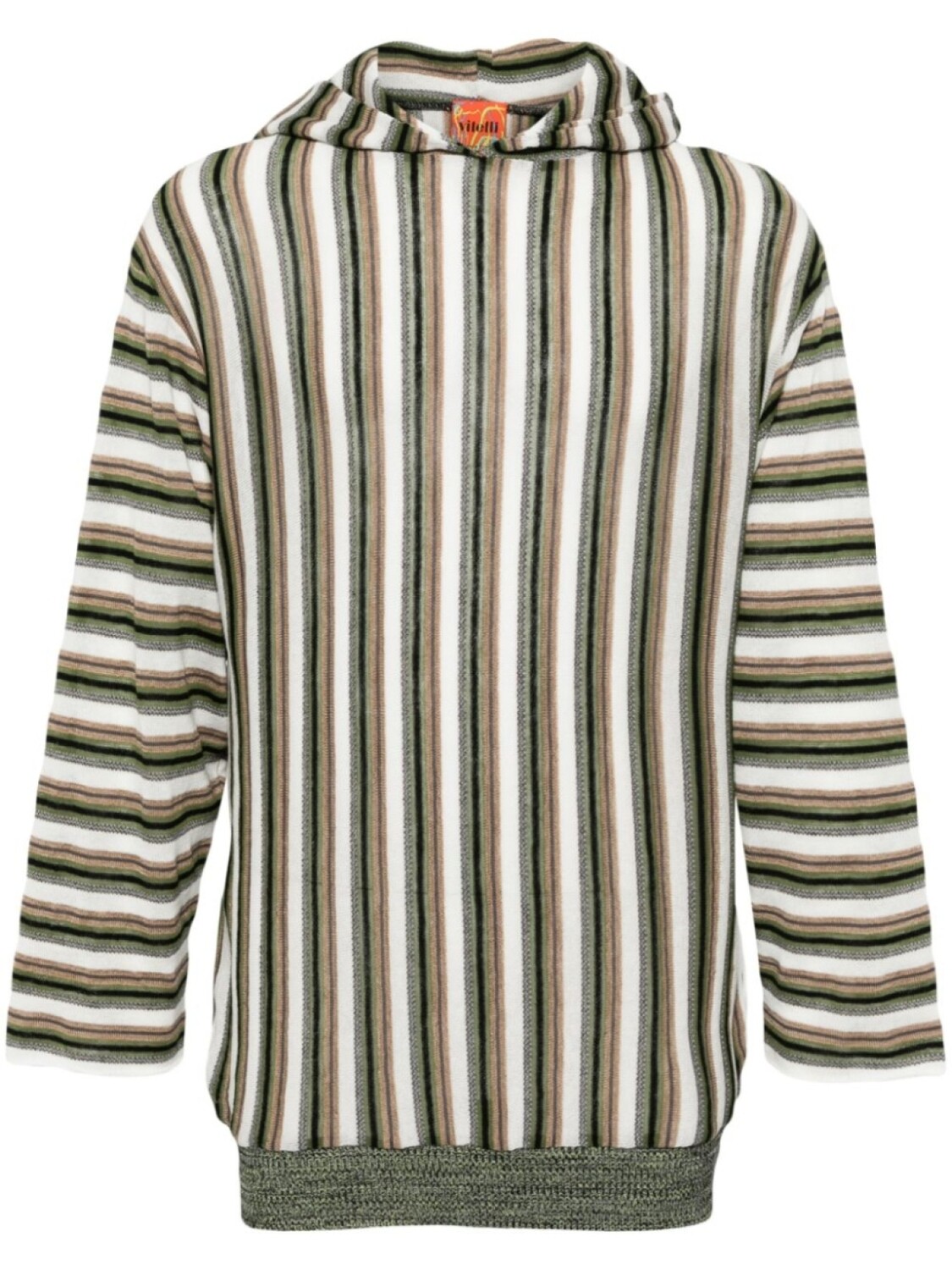 Худи в полоску VITELLI, зеленый
Худи в полоску VITELLI, зеленый
