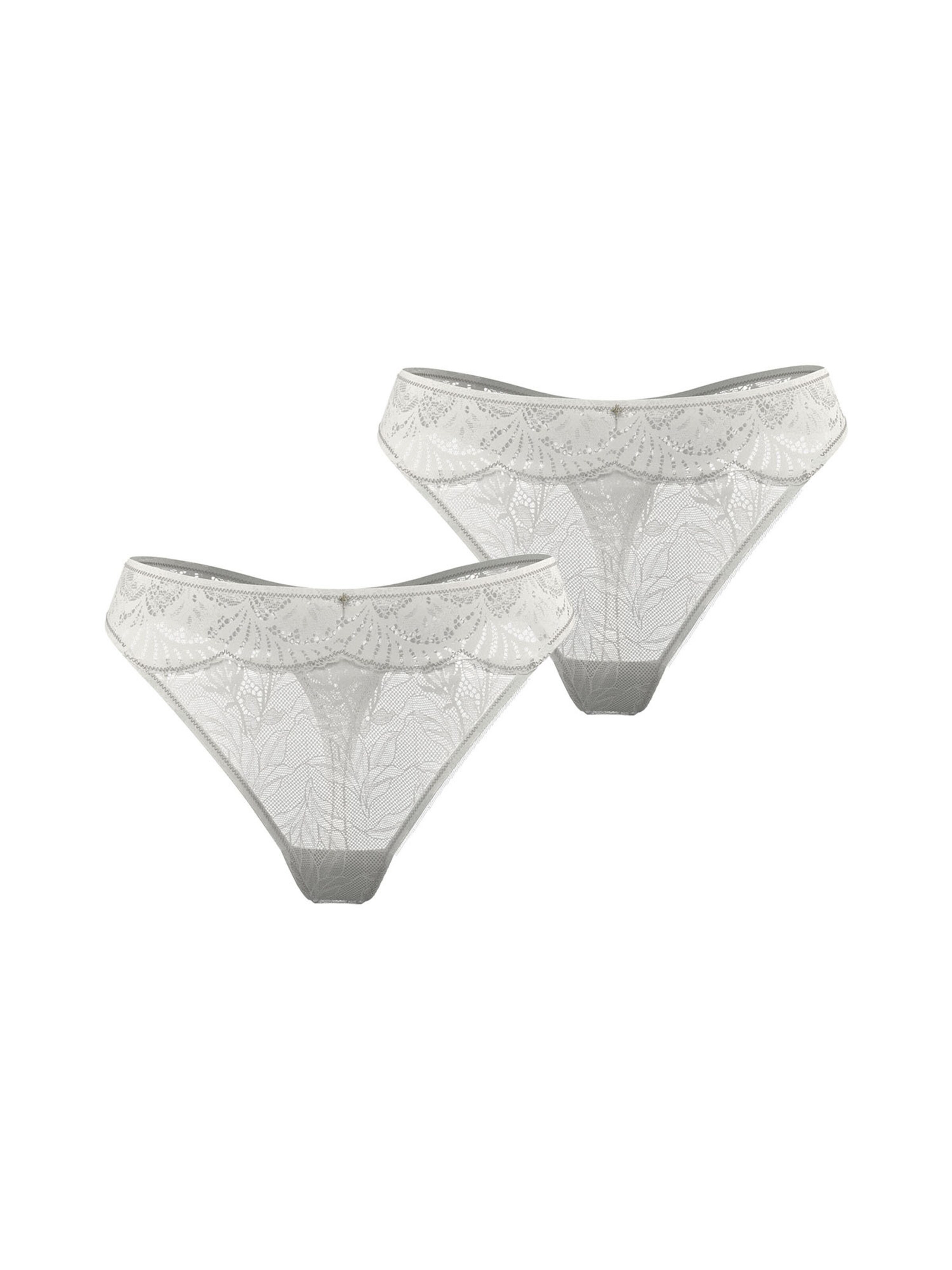 JOOP! Трусы-стринги 'Beautiful' в цвете Off White
JOOP! Трусы-стринги 'Beautiful' в цвете Off White