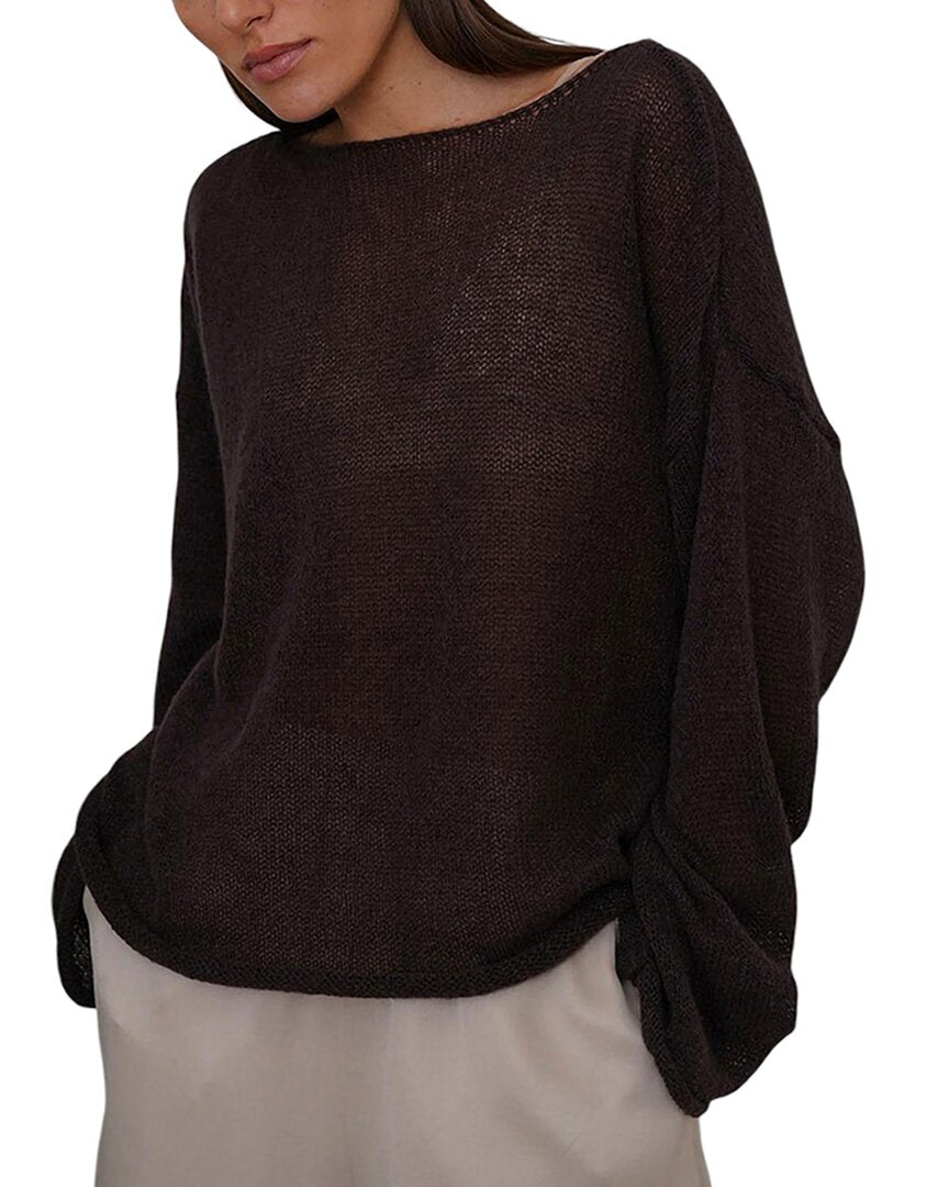 Свитер TEODORA из смеси мохера, коричневый
Свитер TEODORA из смеси мохера, коричневый