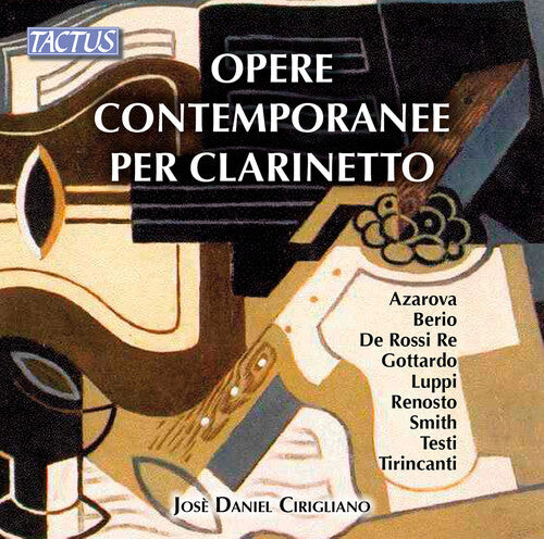CD диск Gottardo / Jose Daniel Cirigliano: Contemporary Clarinet Works
CD диск Gottardo / Jose Daniel Cirigliano: Contemporary Clarinet Works