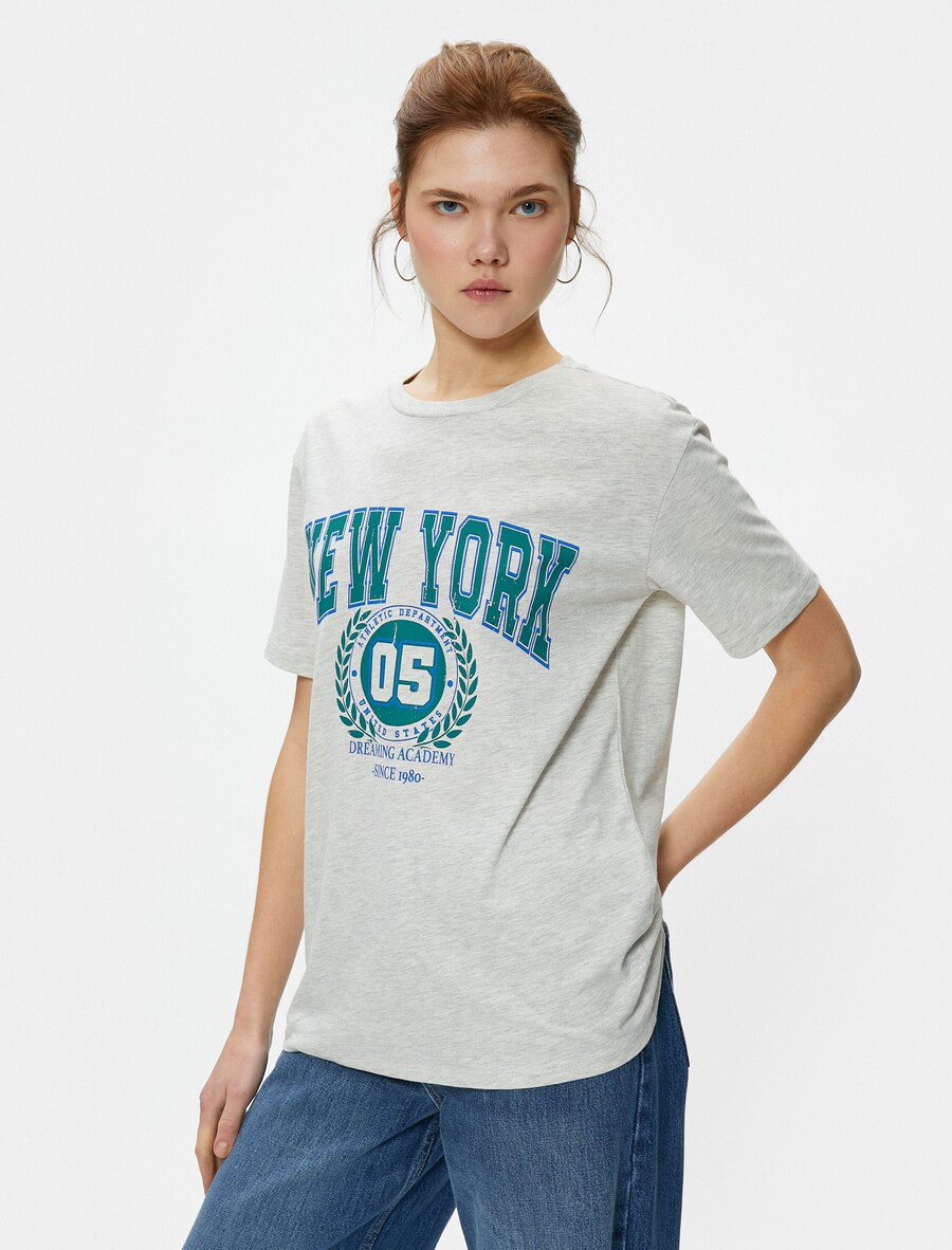 Рубашка Koton, пятнистый серый
Рубашка Koton, пятнистый серый