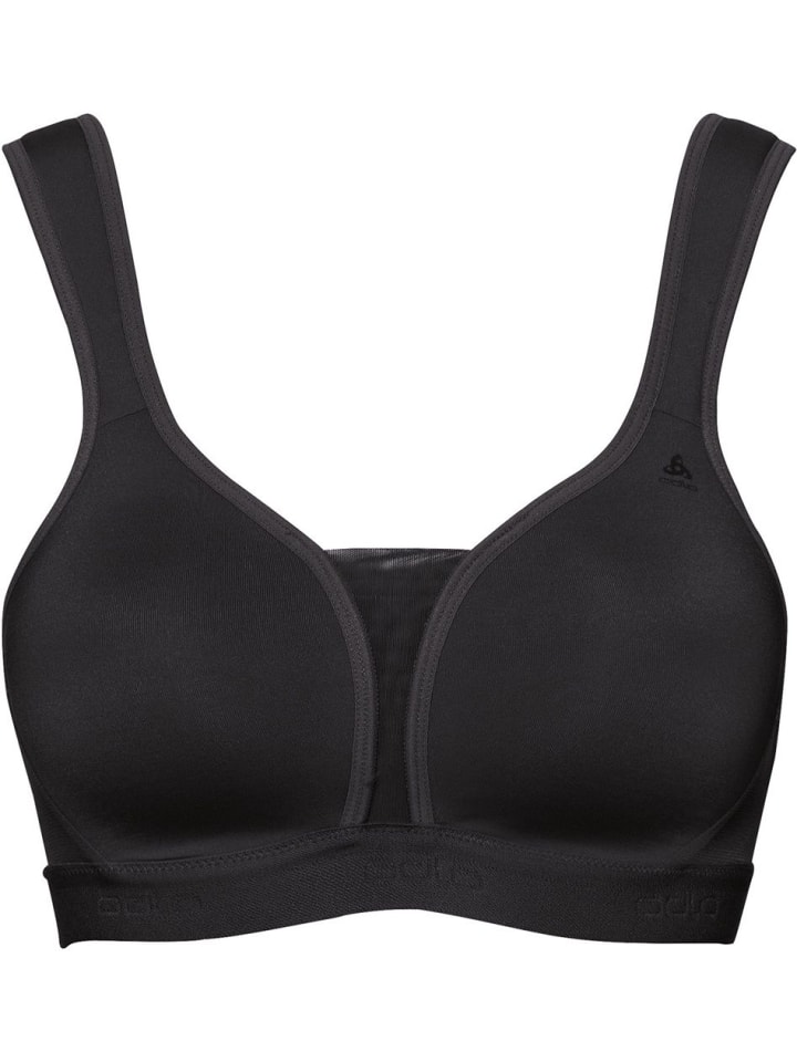 Спортивный бюстгальтер Sports Bra Padded High Odlo, черный
Спортивный бюстгальтер Sports Bra Padded High Odlo, черный