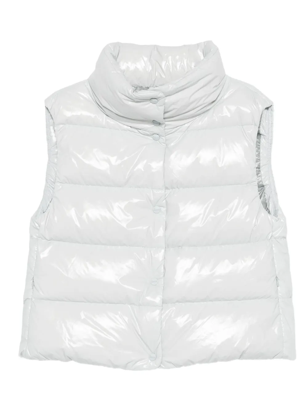 Стеганый жилет с высоким воротником Herno, синий
Стеганый жилет с высоким воротником Herno, синий