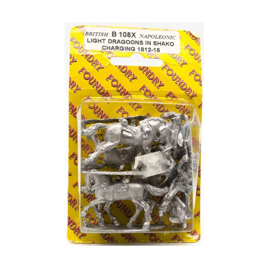 Британские драгуны в атаке Шако, Historical Miniatures - Napoleonic (28mm) (The Foundry)
Британские драгуны в атаке Шако, Historical Miniatures - Napoleonic (28mm) (The Foundry)
