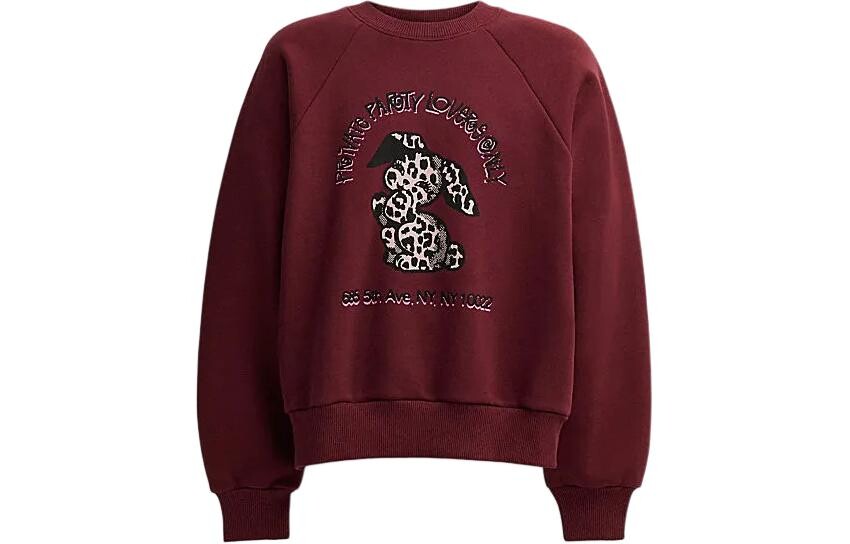 COACH Женская толстовка, цвет Burgundy
COACH Женская толстовка, цвет Burgundy