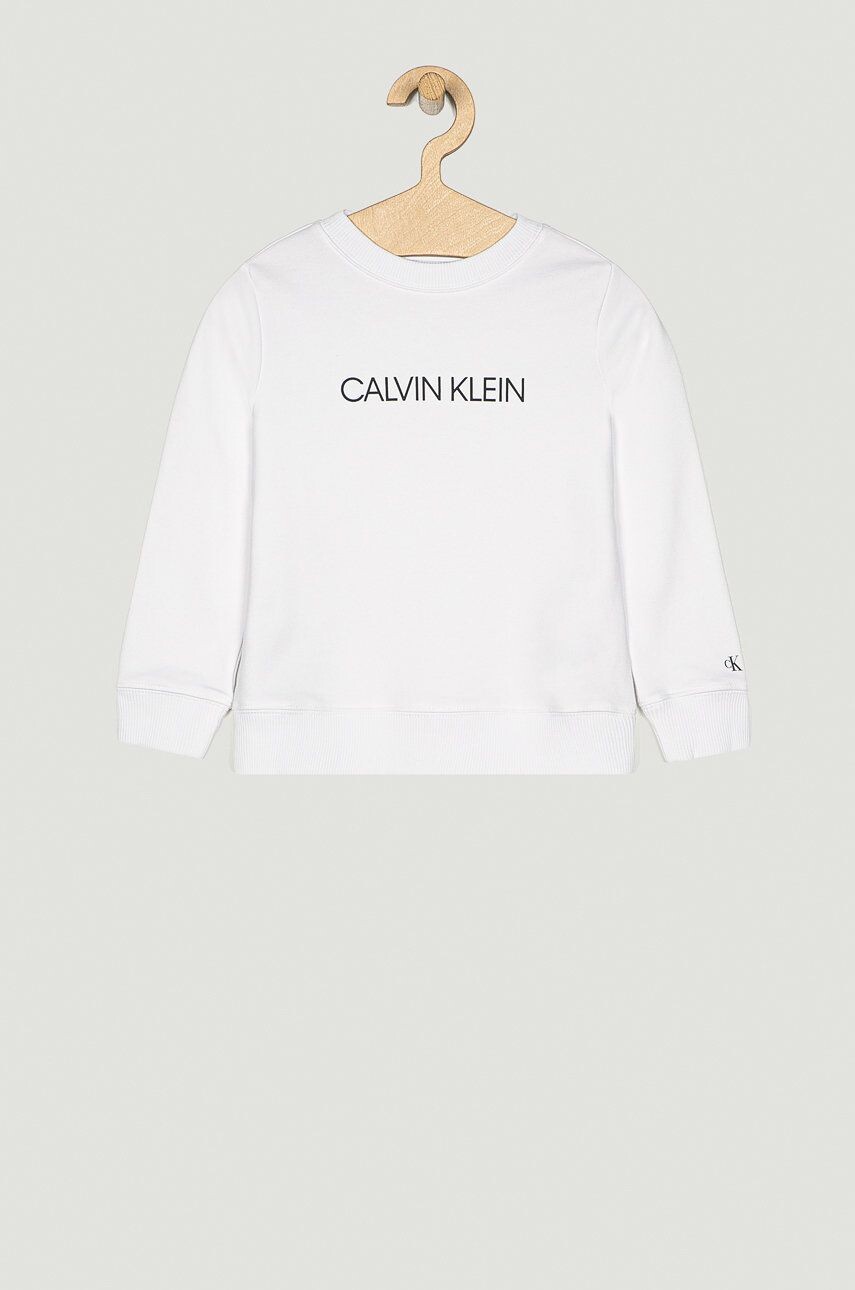 Хлопковая толстовка Calvin Klein Jeans для мальчика 104-176 см, белый
Хлопковая толстовка Calvin Klein Jeans для мальчика 104-176 см, белый