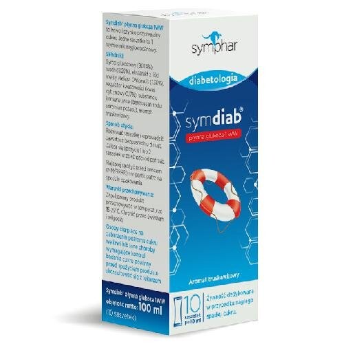 Symphar Symdiab, БАД, глюкоза жидкая, 10 шт. Inna marka
Symphar Symdiab, БАД, глюкоза жидкая, 10 шт. Inna marka