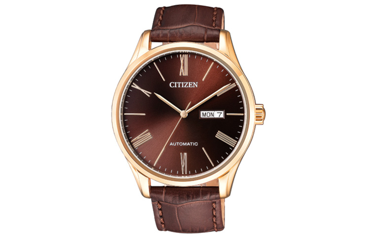 CITIZEN Часы Mechanical Movement Cowhide Strap Japanese / Korean Watch 41mm Men's Watch Coffee Watch Dial
CITIZEN Часы Mechanical Movement Cowhide Strap Japanese / Korean Watch 41mm Men's Watch Coffee Watch Dial