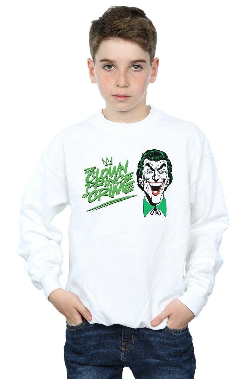 Толстовка Batman Joker The Clown Prince Of Crime DC Comics, белый
Толстовка Batman Joker The Clown Prince Of Crime DC Comics, белый