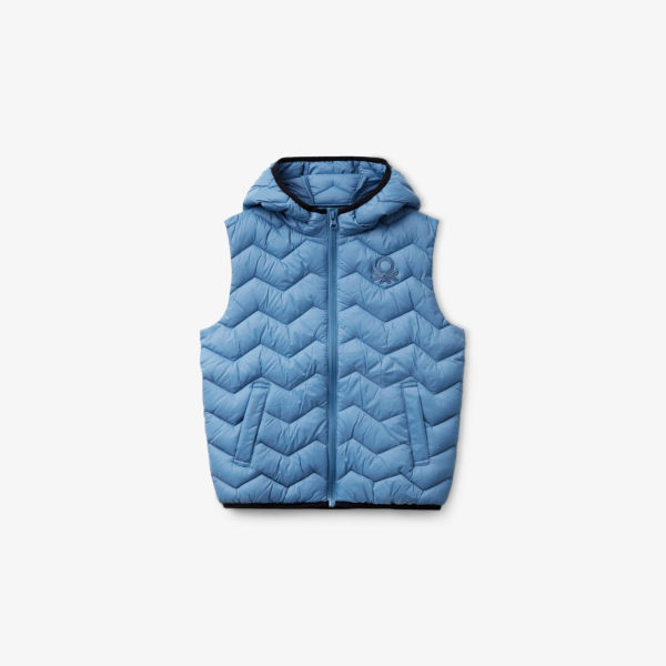 Жилет Benetton с капюшоном, синий
Жилет Benetton с капюшоном, синий