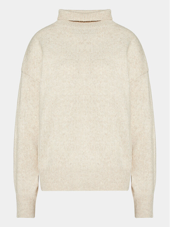 Свитер с высоким воротником обычного кроя Gina Tricot, бежевый
Свитер с высоким воротником обычного кроя Gina Tricot, бежевый