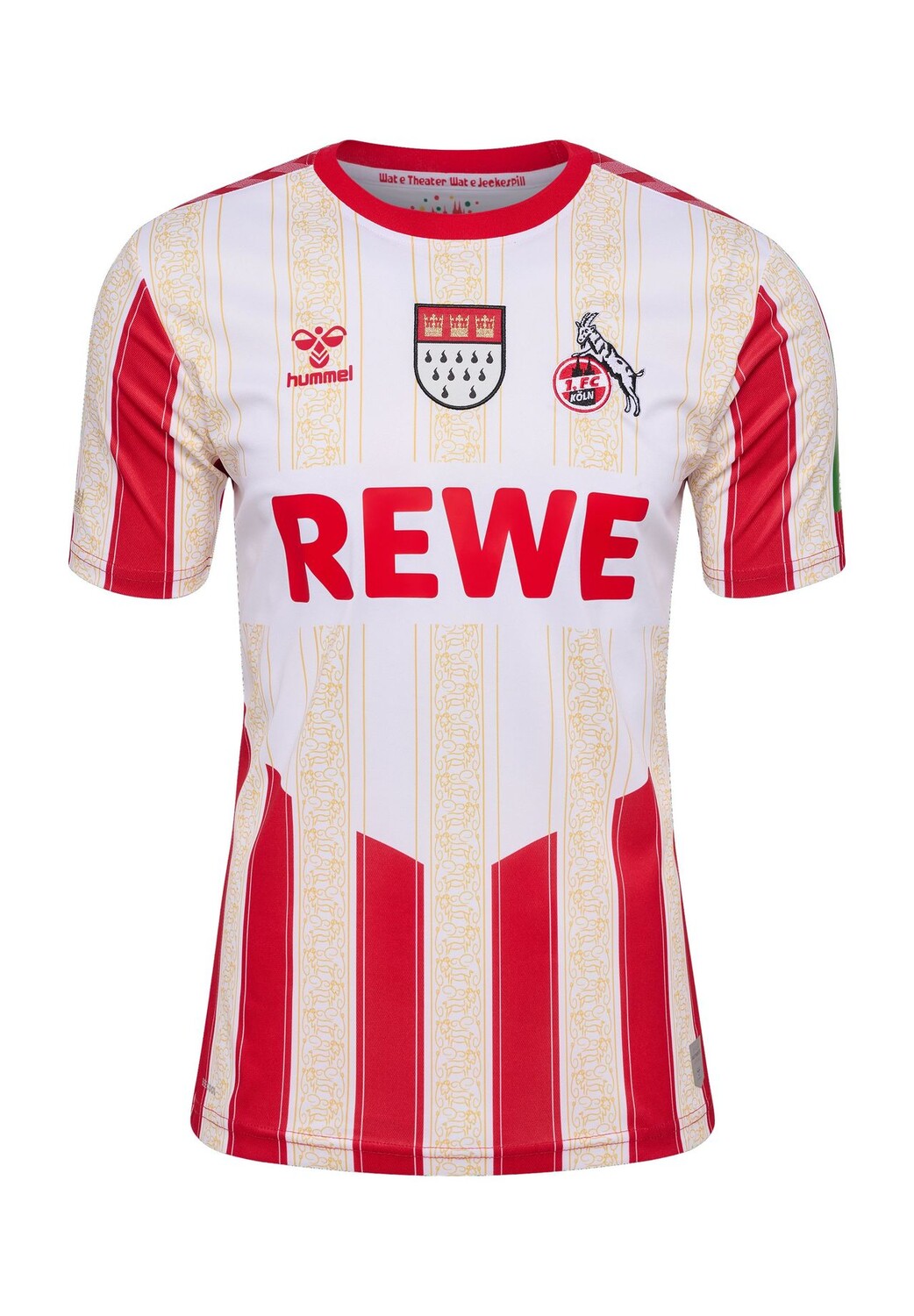 Домашняя футболка 1.ФК Кёльн 2023/24, карнавальная версия, детская hummel, цвет White True
Домашняя футболка 1.ФК Кёльн 2023/24, карнавальная версия, детская hummel, цвет White True
