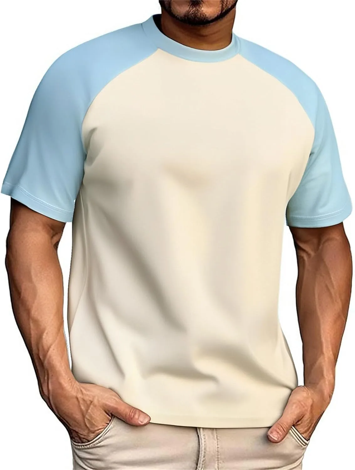 Мужская бейсболка Raglan Casual Slim Fit с коротким рукавом
Мужская бейсболка Raglan Casual Slim Fit с коротким рукавом