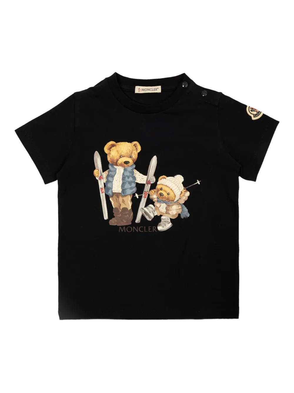 Футболка с нашивкой-логотипом Moncler Enfant, синий
Футболка с нашивкой-логотипом Moncler Enfant, синий